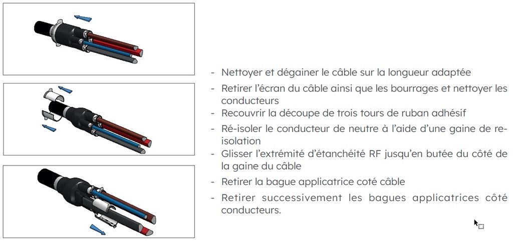 EXTREMITE ETANCHEITE E4R RF 35-70 SILICONE 6798240 *