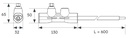 EMBOUT REDUCTEUR ARRIVEE 25/95 FOUET EN 25 6726162 *