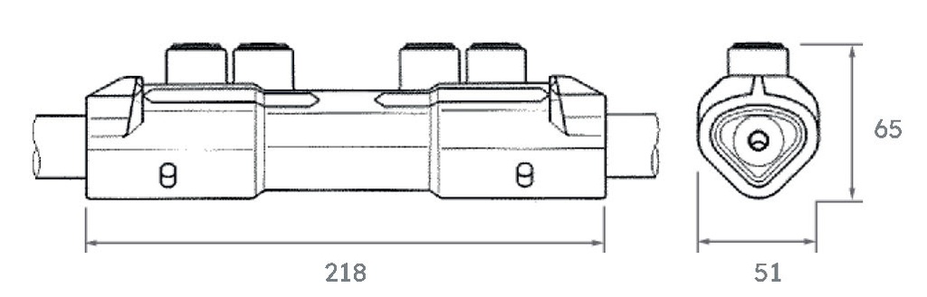 MANCHON PREISOLE 50² A 240² *