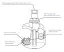 CONNECTEUR CES / CT 70 B ISOLE RESEAU TORSADE BT 6737630 *
