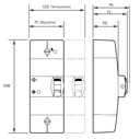 DISJONCTEUR BIPO 60A SELECTIF 6930064 *