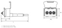 EMBOUT TRIPLE SORTIE DE DISJONCTEUR L1200 6726156