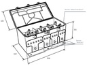 COFFRET REGROUPEMENT BRANCHEMENT AERIEN A DENUDAGE 6902149 *