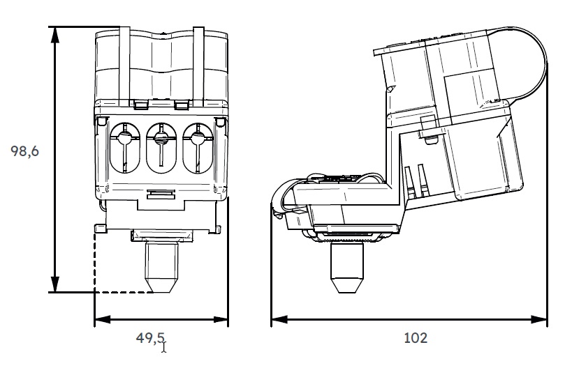 MODULE REMIC DE REPIQUAGE NON FUSIBLE REMBT G3 (1N+1P) *