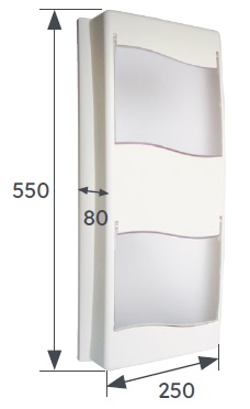 HABILLAGE POUR PANNEAU 250X550
