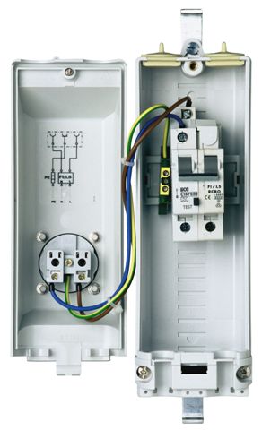 PRISE TEMPORAIRE COBOX + DISJ DIFF 16A 30MA