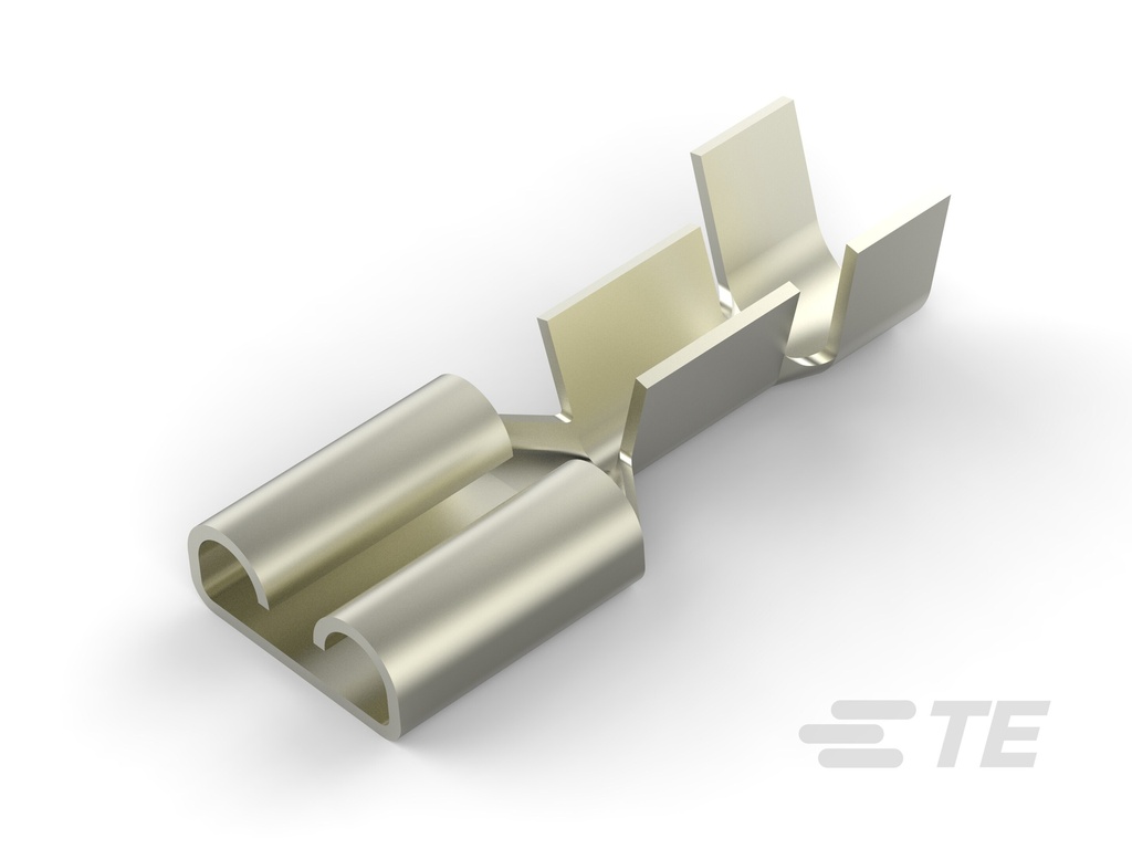 CLIP NU 6,3X0,8-2,5MM2 - ACIER NICKELE